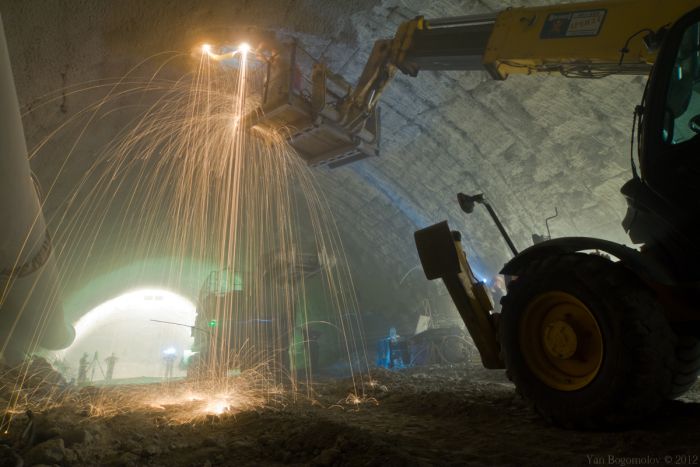 Как строят новые тоннели в Сочи (31 фото)
