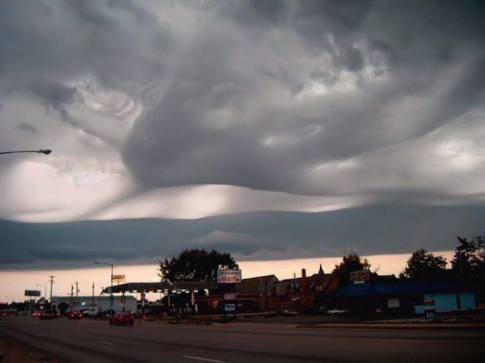 Необычная облака и странные фигуры в небе (54 фото)