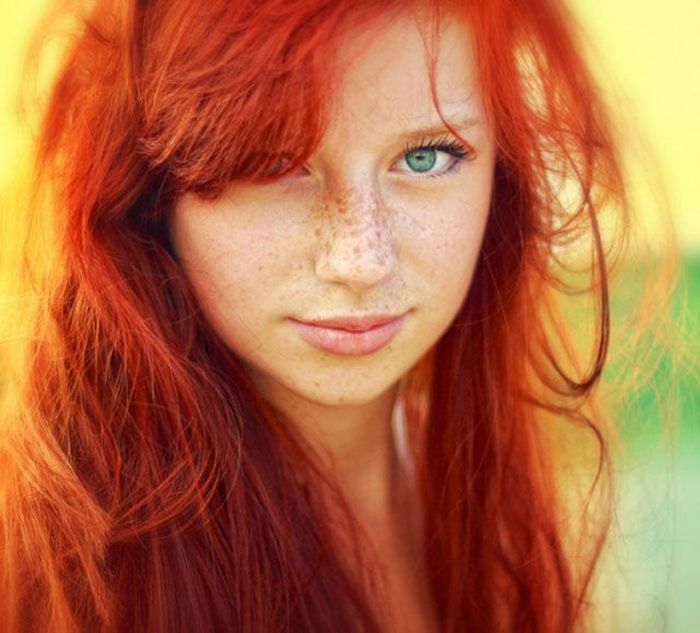 Девушки в рыжими волосами (34 фото)