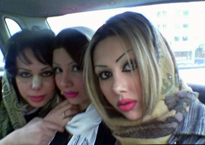 Гламурные девушки из Ирана (84 фото)