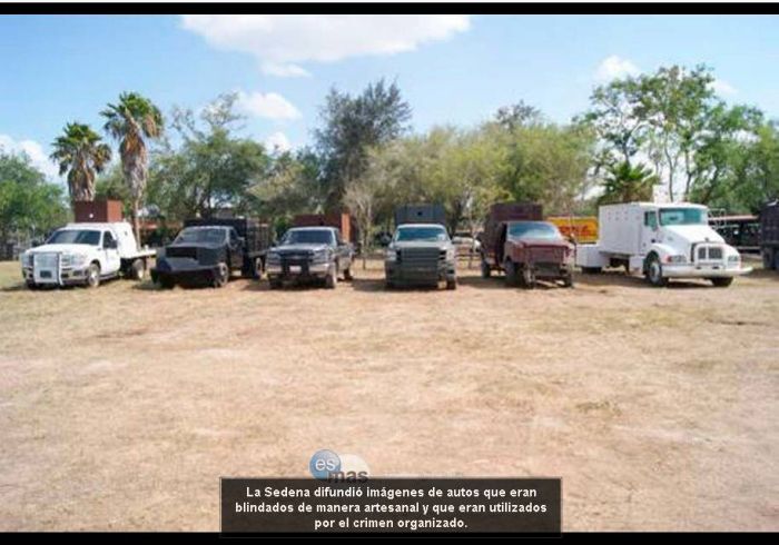 Нарко-автомобили мексиканских картелей (33 фото)