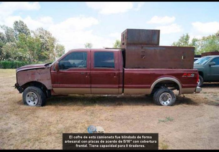 Нарко-автомобили мексиканских картелей (33 фото)