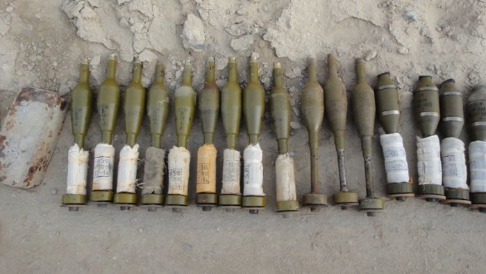 Конфискованное оружие у талибских повстанцев (28 фото)