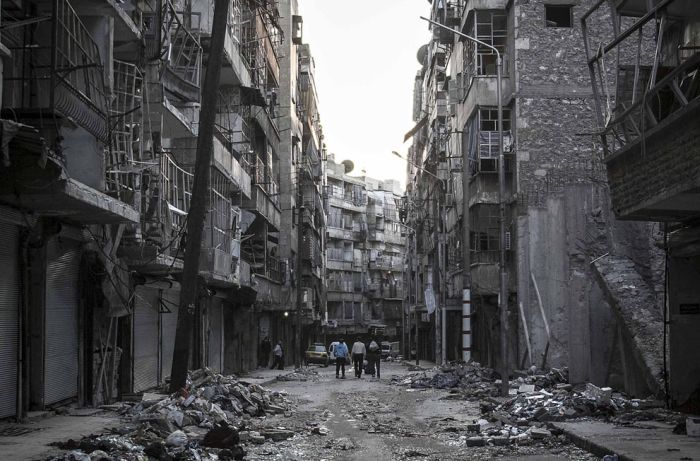 Сирия в руинах войны (40 фото)