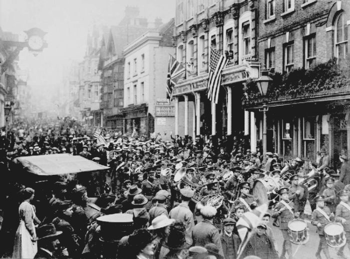Архивные снимки в день окончания Первой Мировой Войны (31 фото)