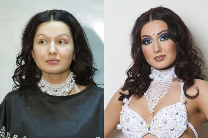 Чудеса, которые творит профессиональный макияж (20 фото)