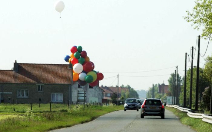 Невероятное путешествие на воздушных шарах (12 фото)