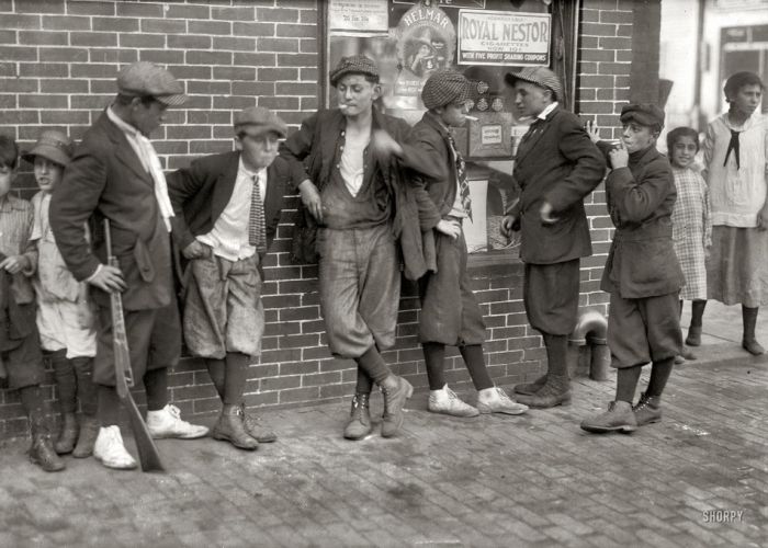Жизнь в Америке в 1900-1930е годы (50 фото)
