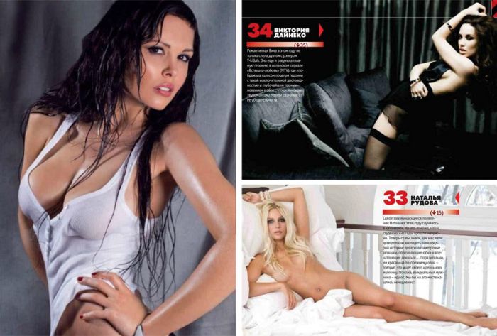 ТОП-100 самых сексуальных девушек России за 2012 год (47 фото)