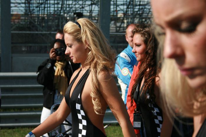 Стройные девушки с гонок F1 (101 фото)