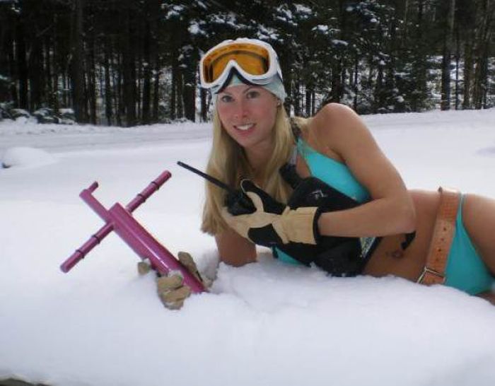 Стройные девушки, которые любят активный зимний отдых  (75 фото)