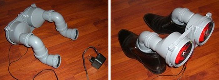 Как сделать крутую сушилку для обуви своими руками (12 фото)