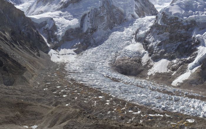 2-гигапиксельный снимок отступающего ледника в Гималаях (9 фото)