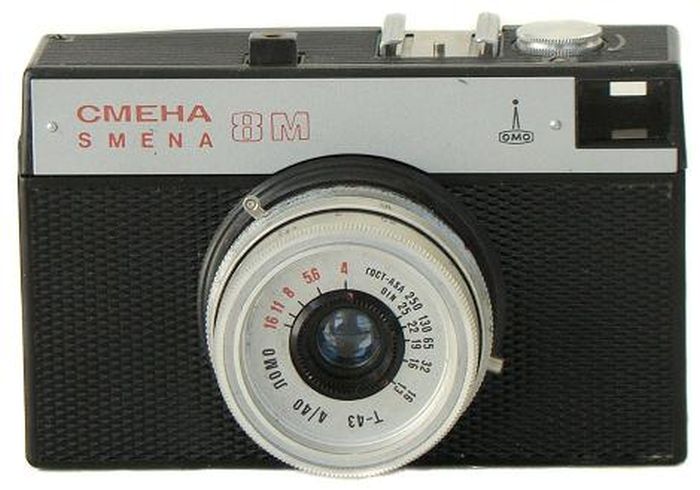 Фотоаппараты советских времен (22 фото)