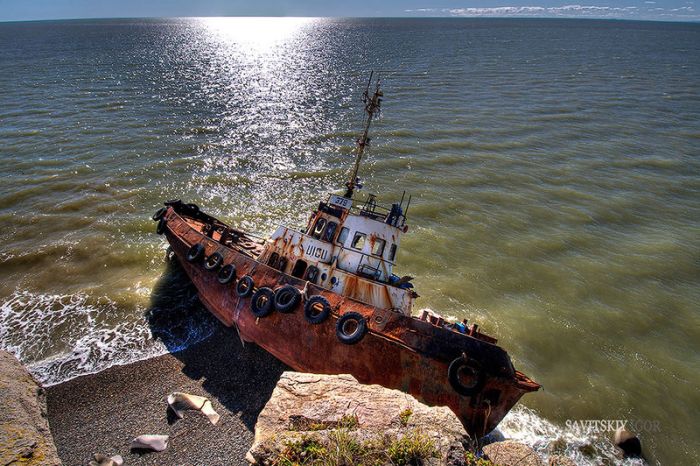 Умирающие останки покинутых кораблей (30 фото)
