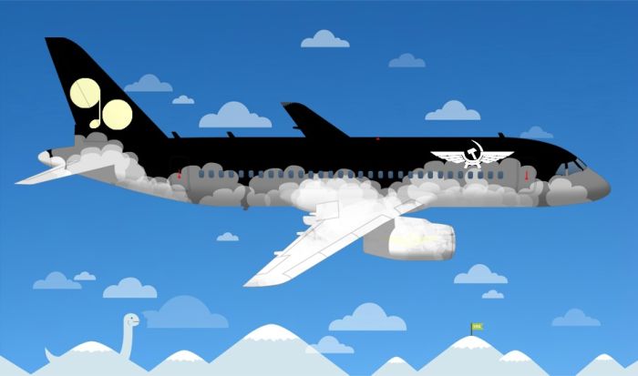 Самые креативные варианты раскраски для самолетов Аэрофлота (55 рисунков)