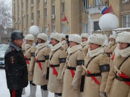 Регулировщицы в уникальной военной форме выйдут на улицы Волгограда (5 фото + видео)