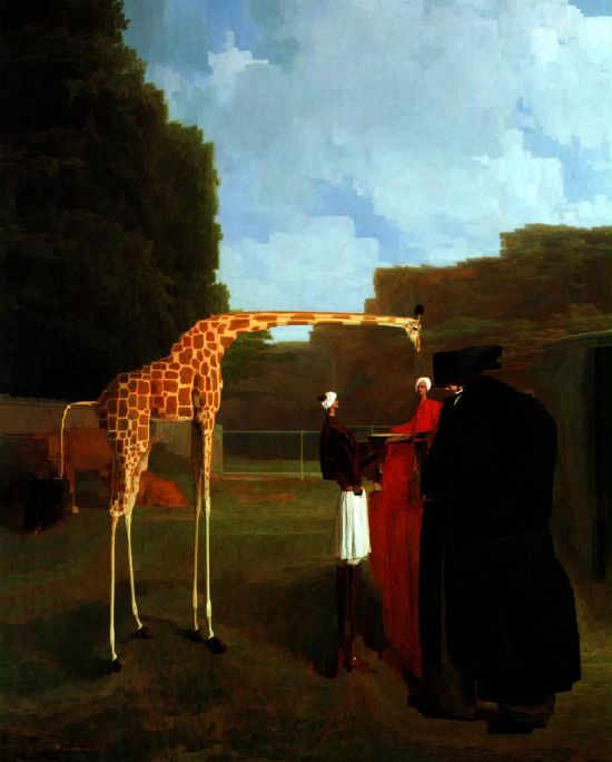 Жирафная фотожаба (46 рисунков)