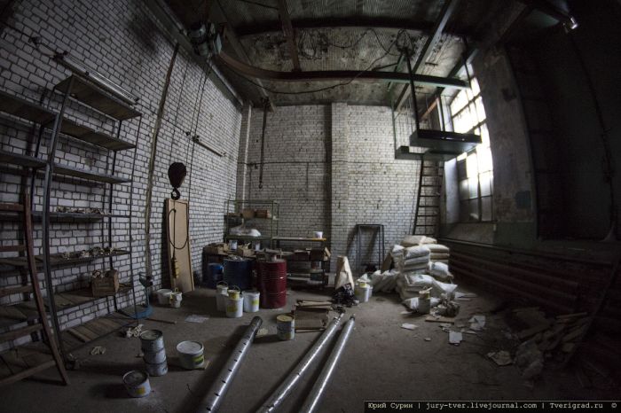 Заброшенный Калининский хлопчатобумажный комбинат в Твери (29 фото)
