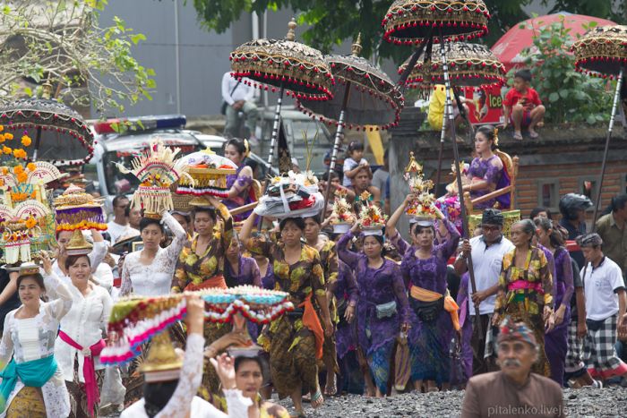 Ритуал кремации на острове Бали (23 фото)