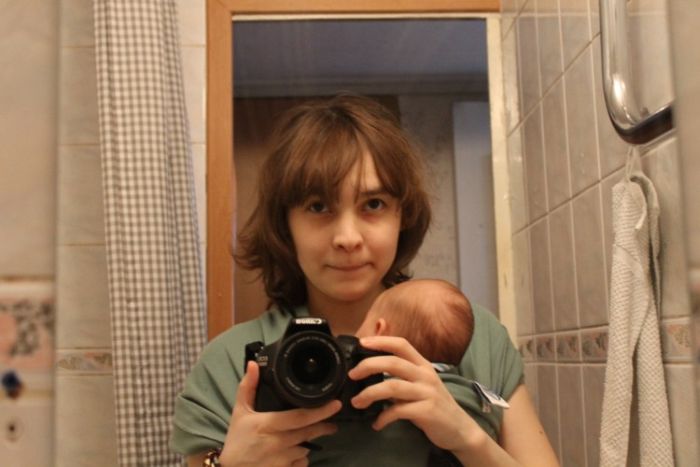 Один день из жизни молодой мамы (39 фото)