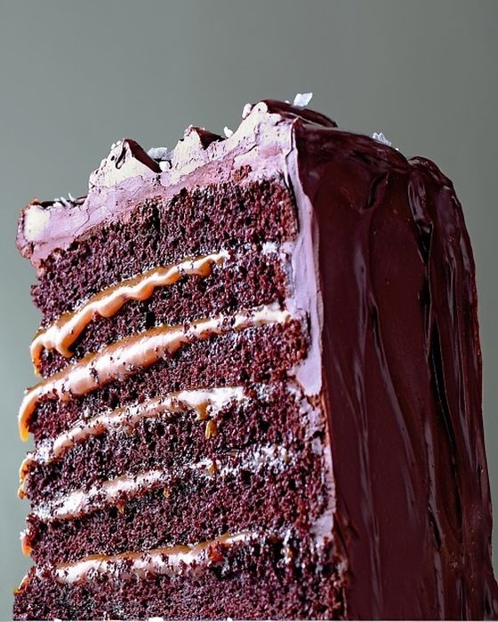 Торты, пироженки и прочие вкусняшки (71 фото)