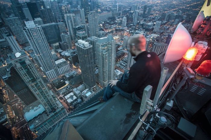Бесстрашные люди на огромной высоте (30 фото)