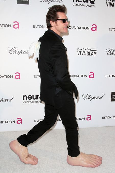 Необычный костюм Джимма Керри на премии Оскар 2013 (5 фото)
