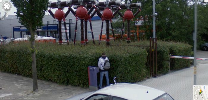 Подборка приколов на Google Street View (50 фото)