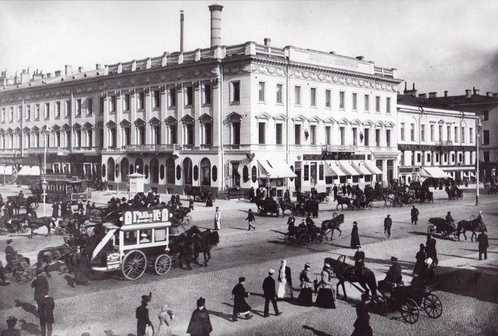 Как передвигался Санкт-Петербург в начале 20 века (20 фото)