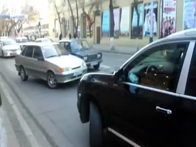 Пафосная хамка на Кайене в Краснодаре (31.4 мб)