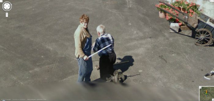 Подборка приколов на Google Street View. Часть 3 (37 фото)