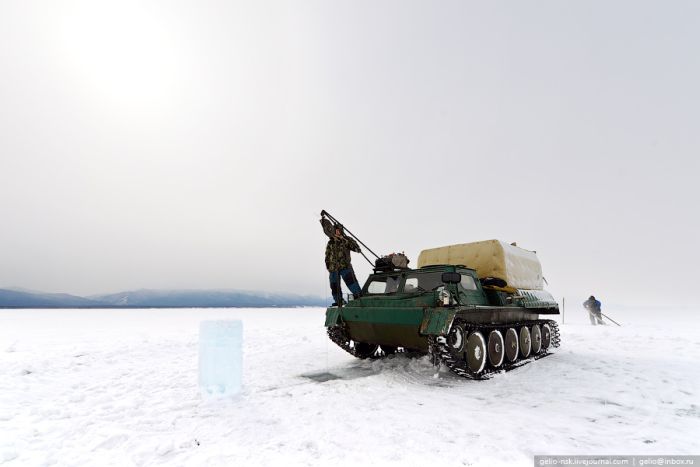Сказочный зимний Байкал (76 фото)