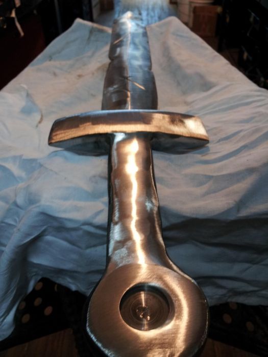 Золотой меч Финна из "Время приключений" своими руками (32 фото)