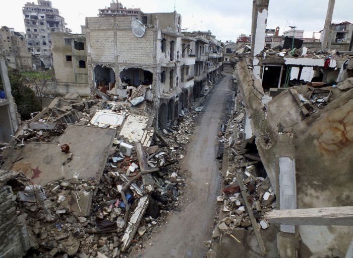 Разрушенные города Сирии (38 фото)