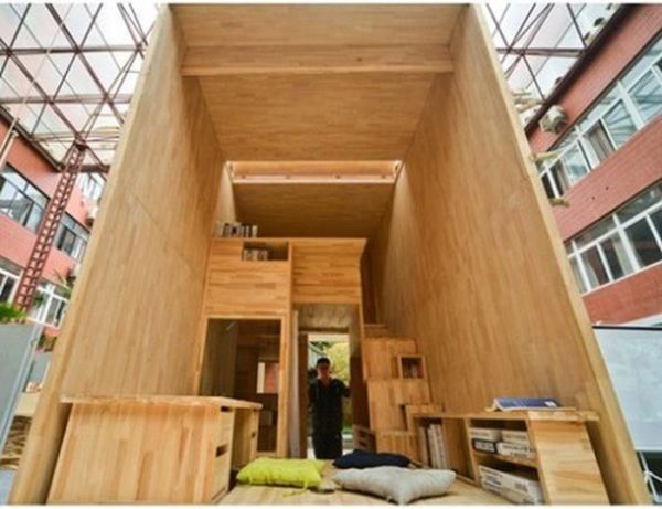 Креативный китайский проект крошечного жилого дома (14 фото)