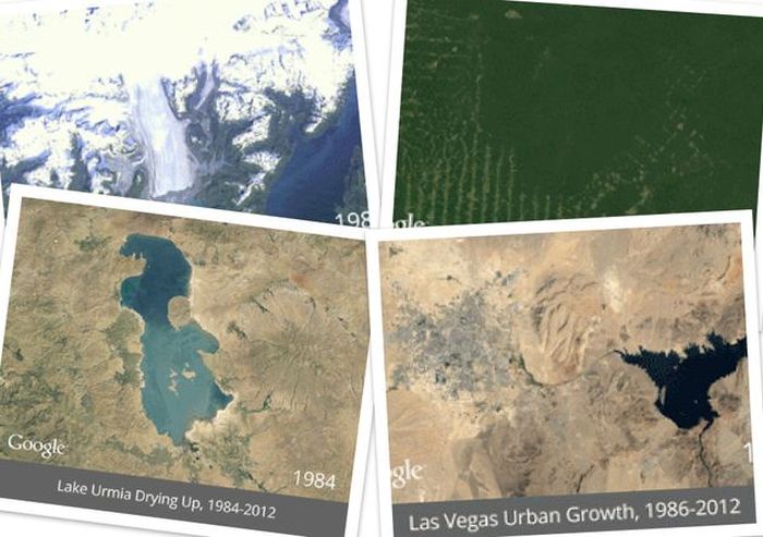 Как изменилась Земля за последние 30 лет (6 гифок)