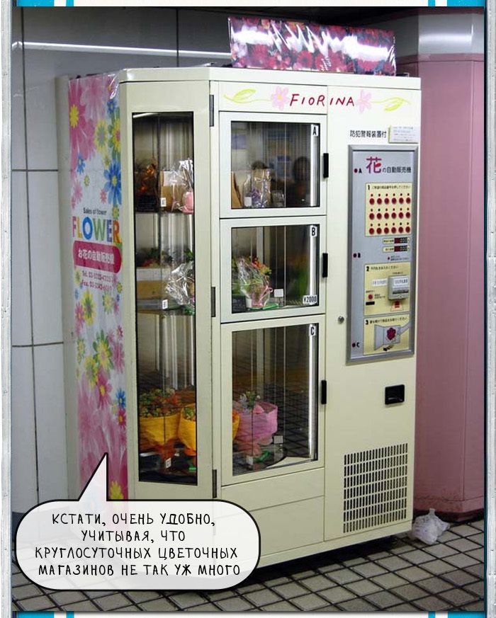 Вендинговые автоматы в Японии (31 фото)