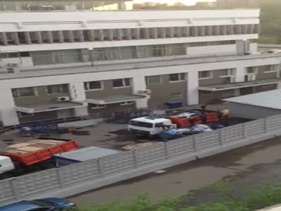 Пожар, потом и полный бардак в работе Почты России - видео 3 (2.4 мб)