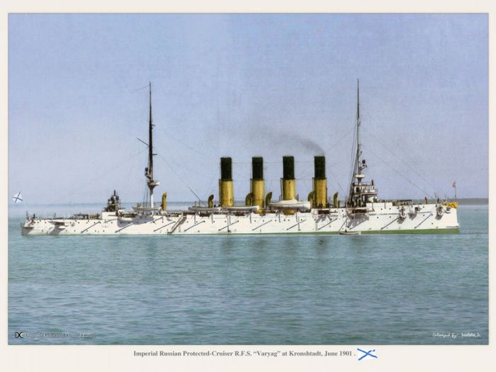 Цветные фотографии российского флота из прошлого (20 фото)