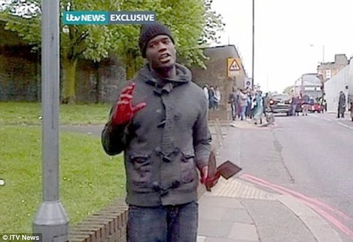 Убийство солдата в Лондоне (5 фото + видео)