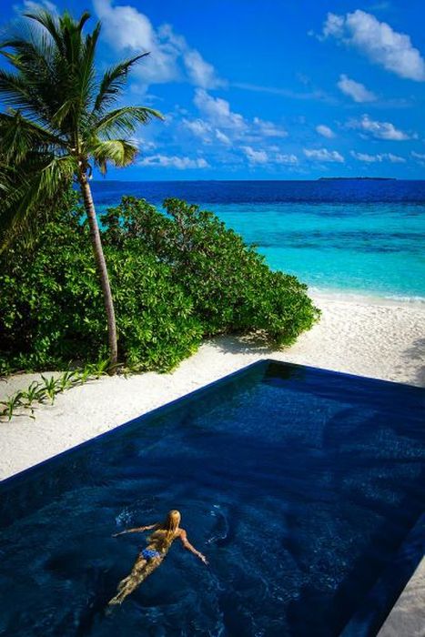 Райский остров для любителей шикарного отдыха (36 фото)