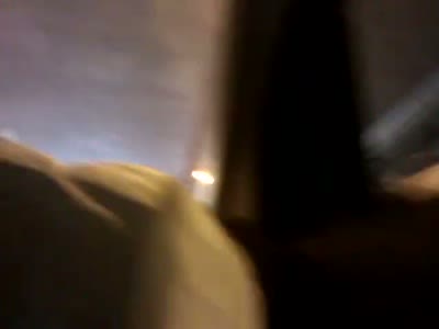 Идиот на Subaru влетел в пробку в Москве на скорости 200 км/ч - видео 2