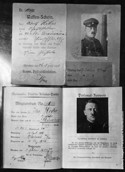 Снимки молодого Адольфа Гитлера (29 фото)