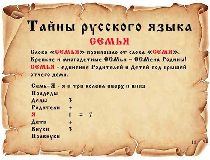 Факты о русском языке (14 картинок)