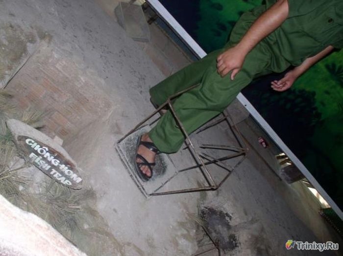 Жуткие самодельные ловушки вьетнамских партизан (8 фото + текст)