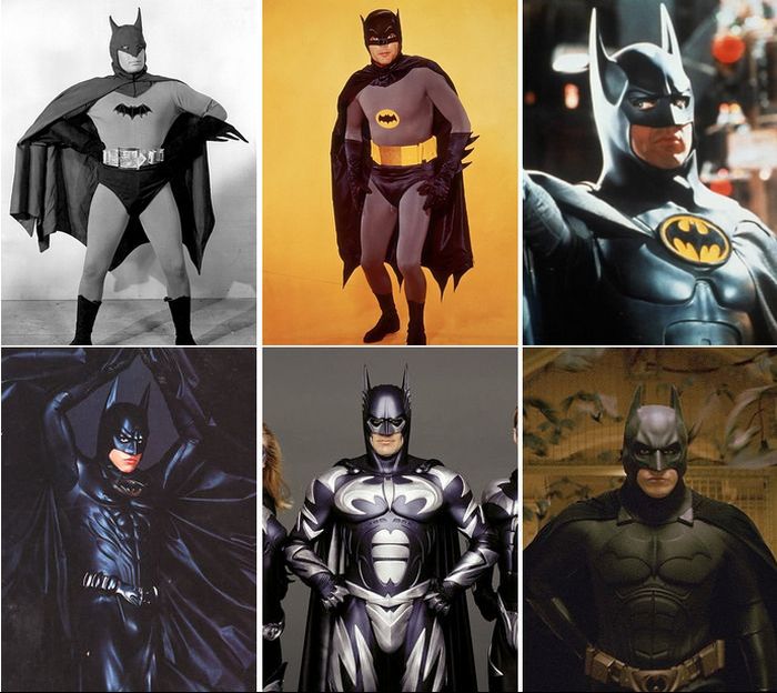Как с годами менялись костюмы супергероев (47 фото)