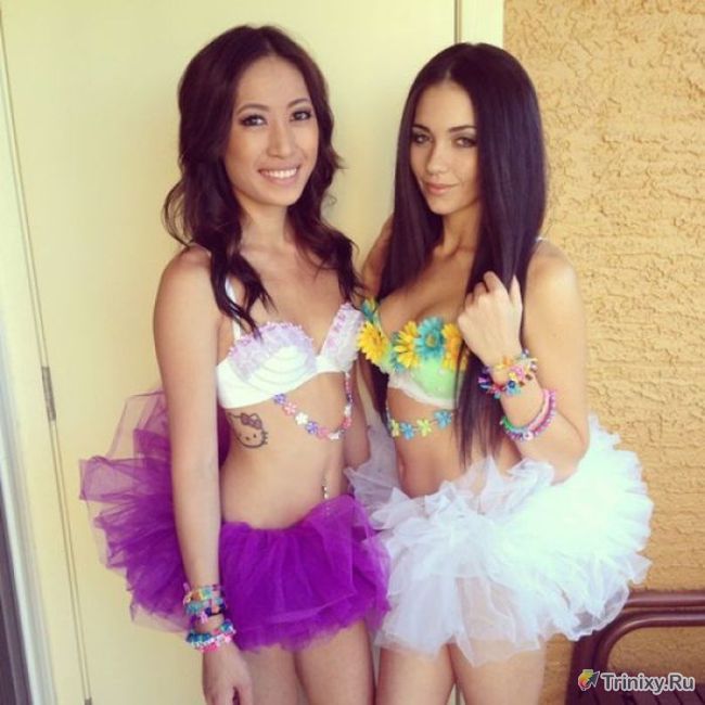 Сексуальные красотки с фестиваля электронной музыки в Лас-Вегасе (72 фото)