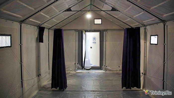 Креативная замена армейским палаткам первой помощи (11 фото)