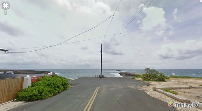 Места, на которых заканчиваются карты Google Street (8 фото)
